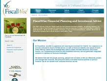 Tablet Screenshot of fiscalwise.com